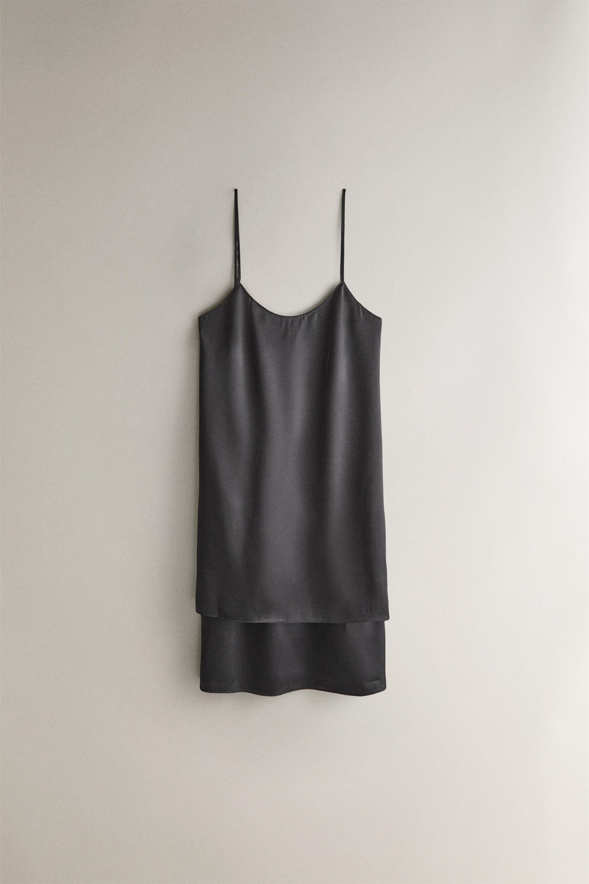 CHEMISE DE NUIT COURTE SOIE MÛRIER